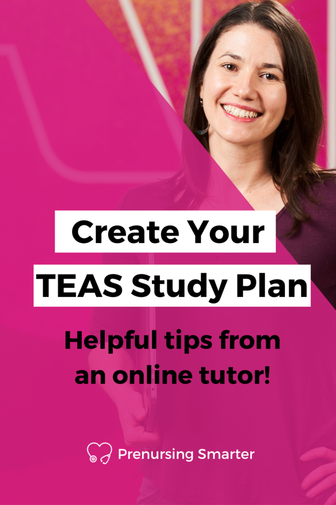 How to study for the TEAS create your study plan